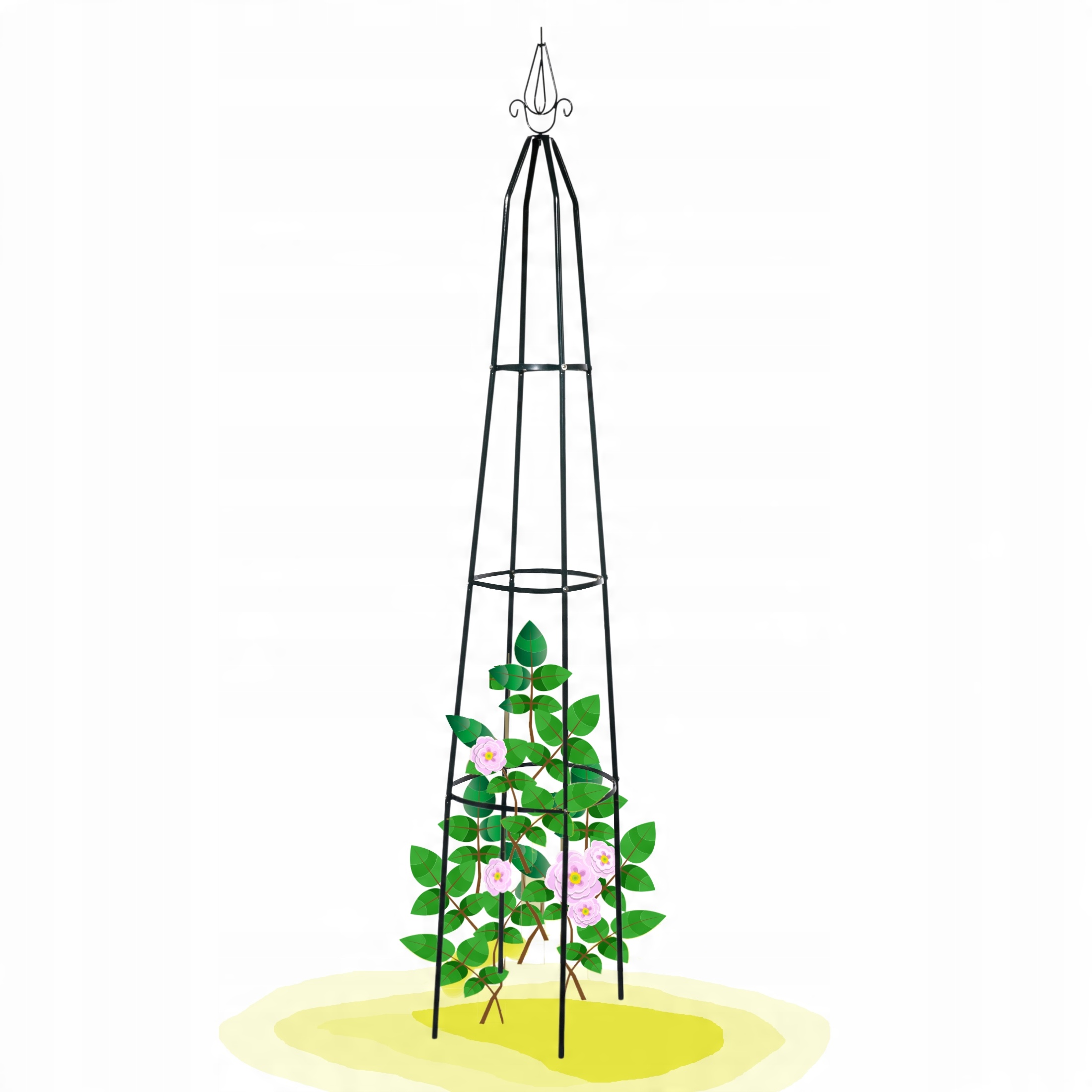

Pergola kolumna ogrodowa obelisk na rośliny 200 cm