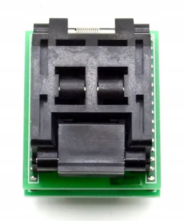 Adapter TQFP32-PDIP32 ZIF 1:1 TL866/T48/T56 Xeltek Rodzaj programator pamięci