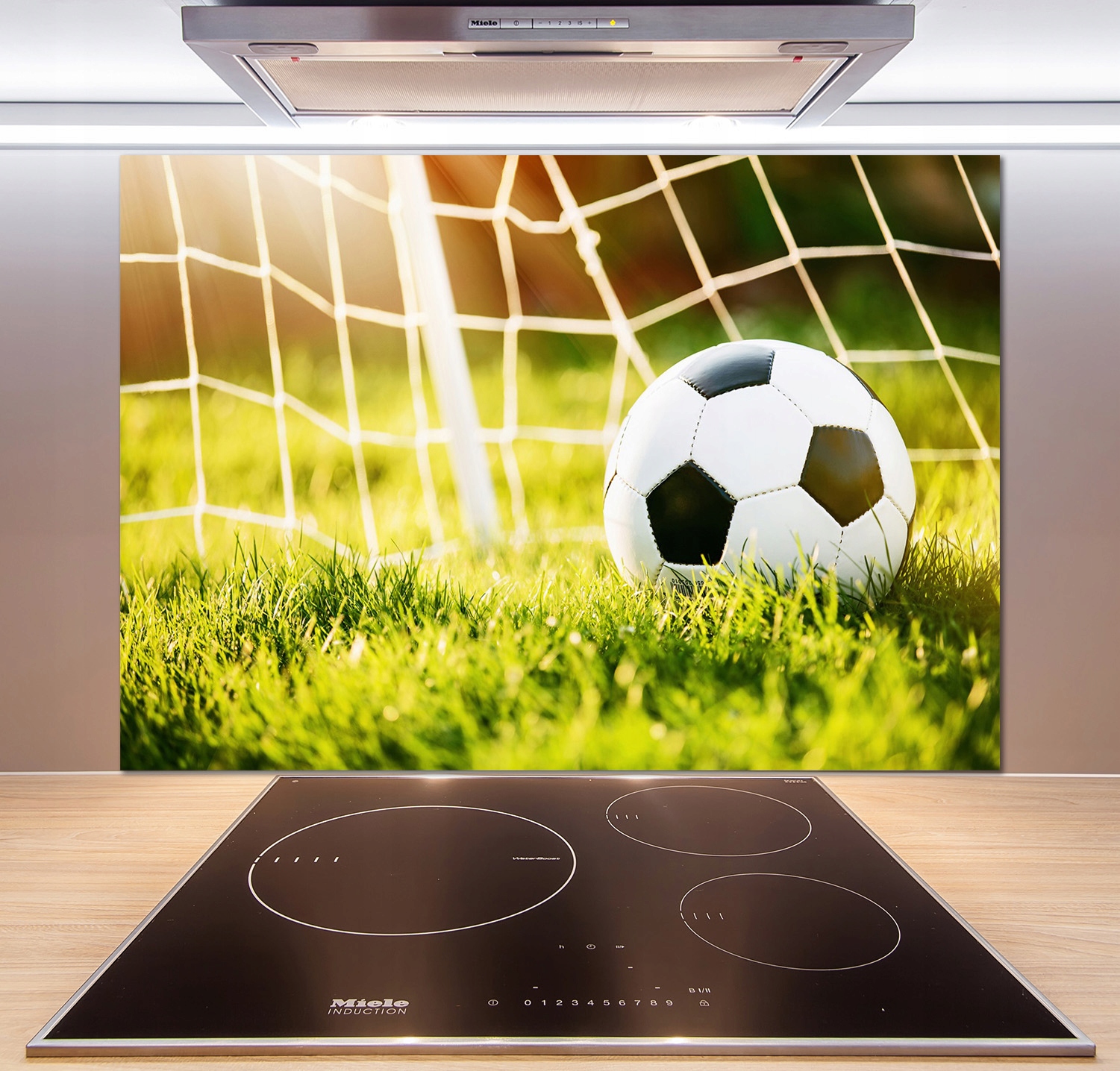 

Panel do kuchni Piłka w bramce 100x70 cm + Klej