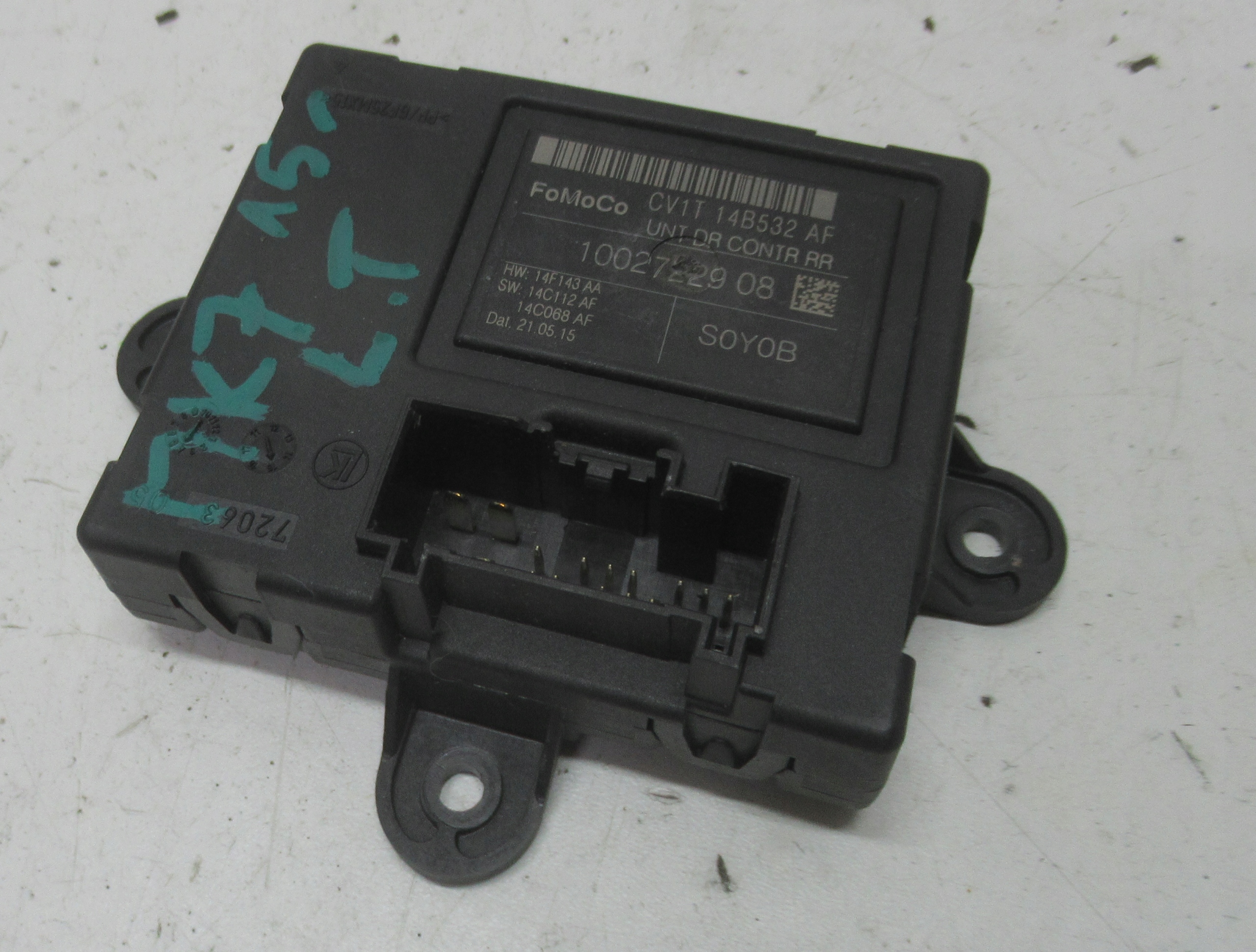 FORD FIESTA MK7 15R module door CV1T14B532AF