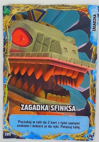 Lego Ninjago Karta Seria 7 nr 205