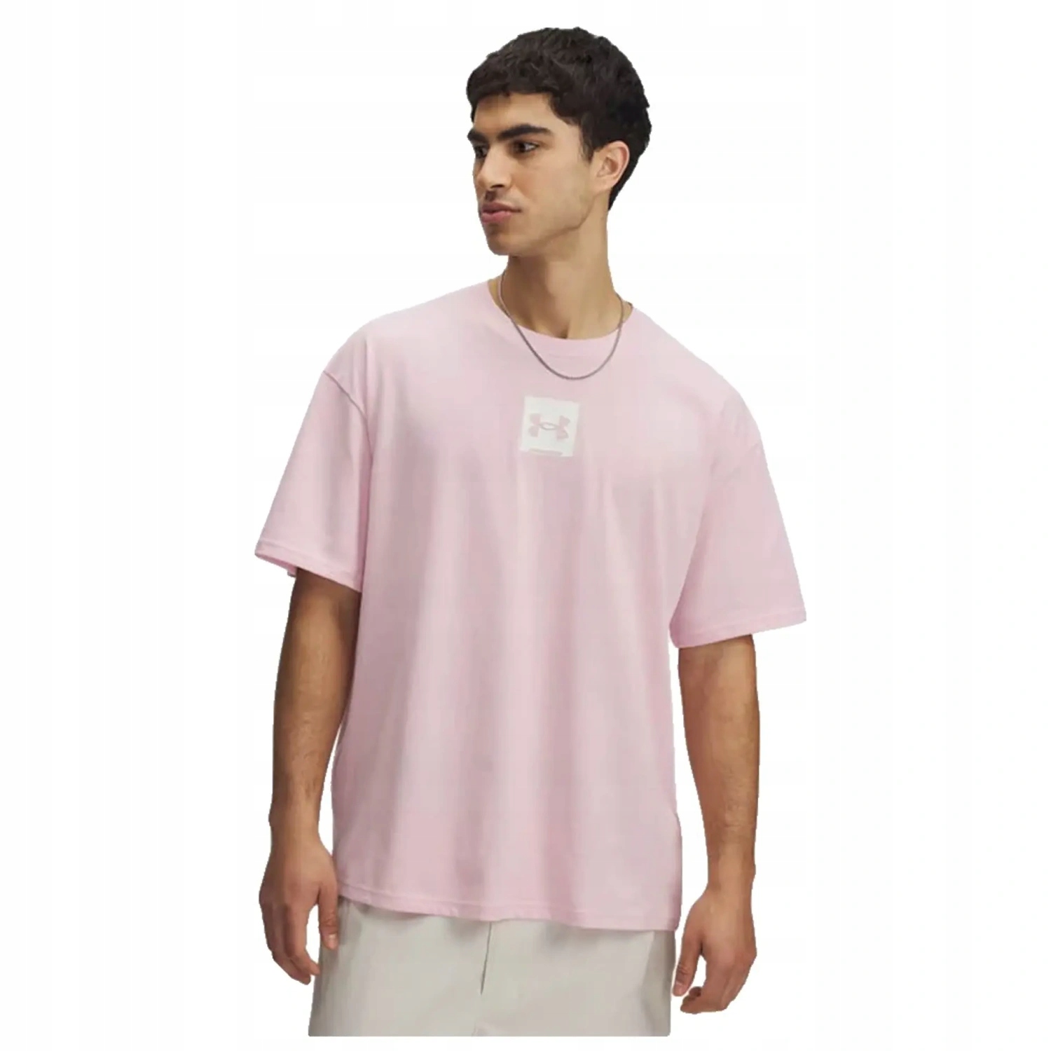 Koszulka męska Under Armour Heavyweight Oversized Sm Box Ss L