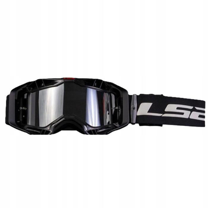 LS2 Aura Pro Black čierne okuliare cross enduro pit bike