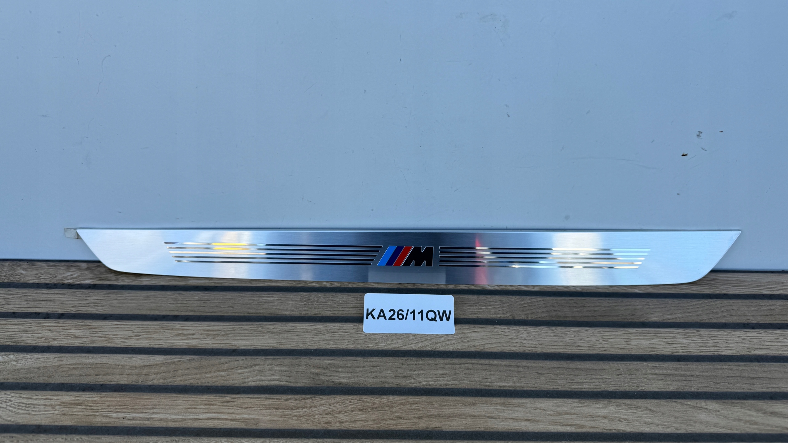 BMW X1 E84 moulding threshold cap m-packet NIKIEL 48cm E8448 KA26/11QW