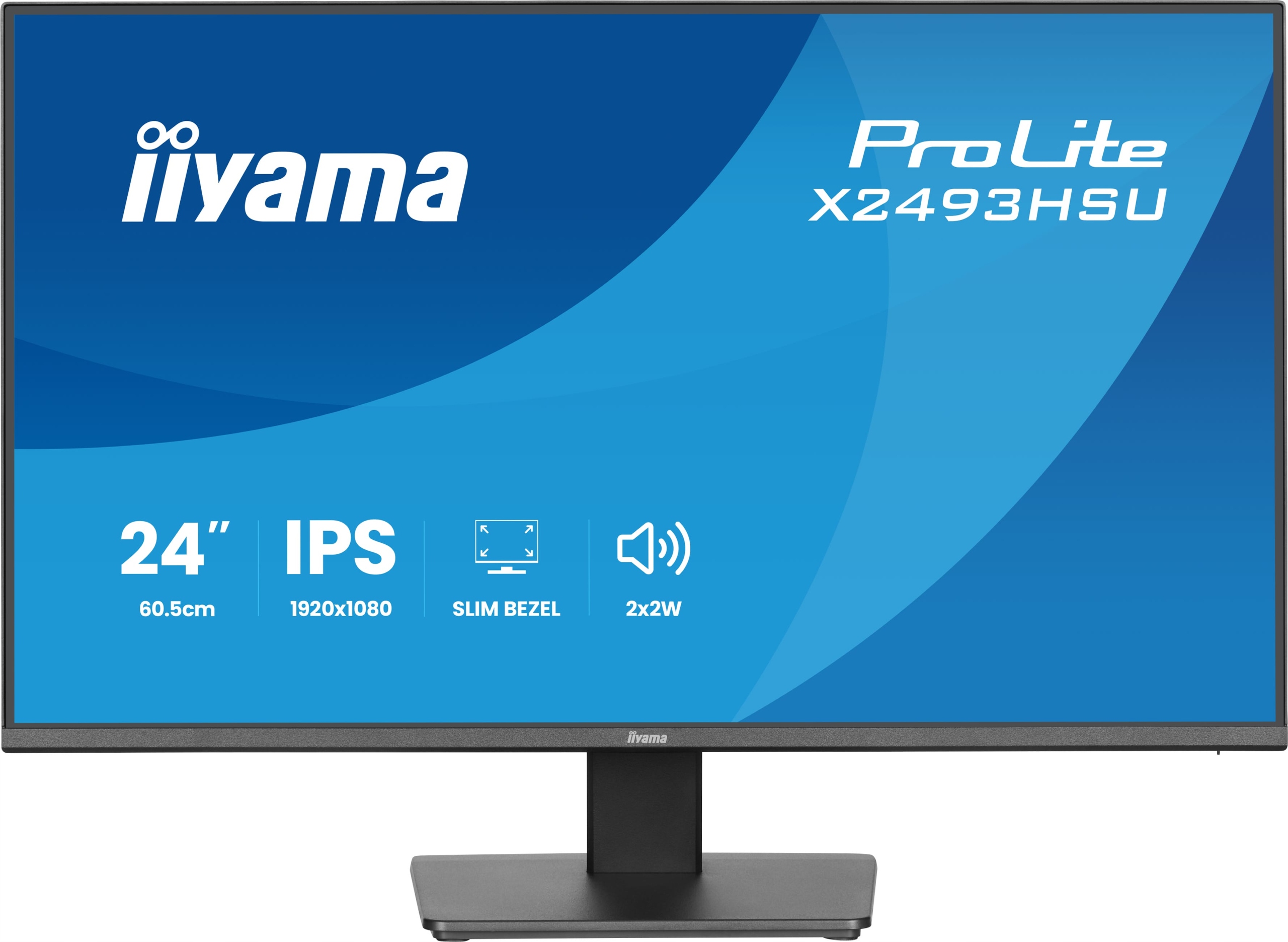 Monitor iiyama ProLite X2493HSU-B1 24" Ips Led 120Hz 1ms /hdmi, Dp/