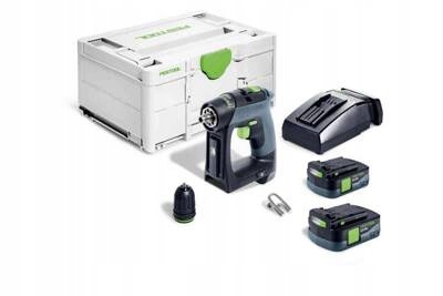 Festool Akumulatorowa wiertarko-wkrętarka Cxs 12 2,5-Plus bezszczotkowa