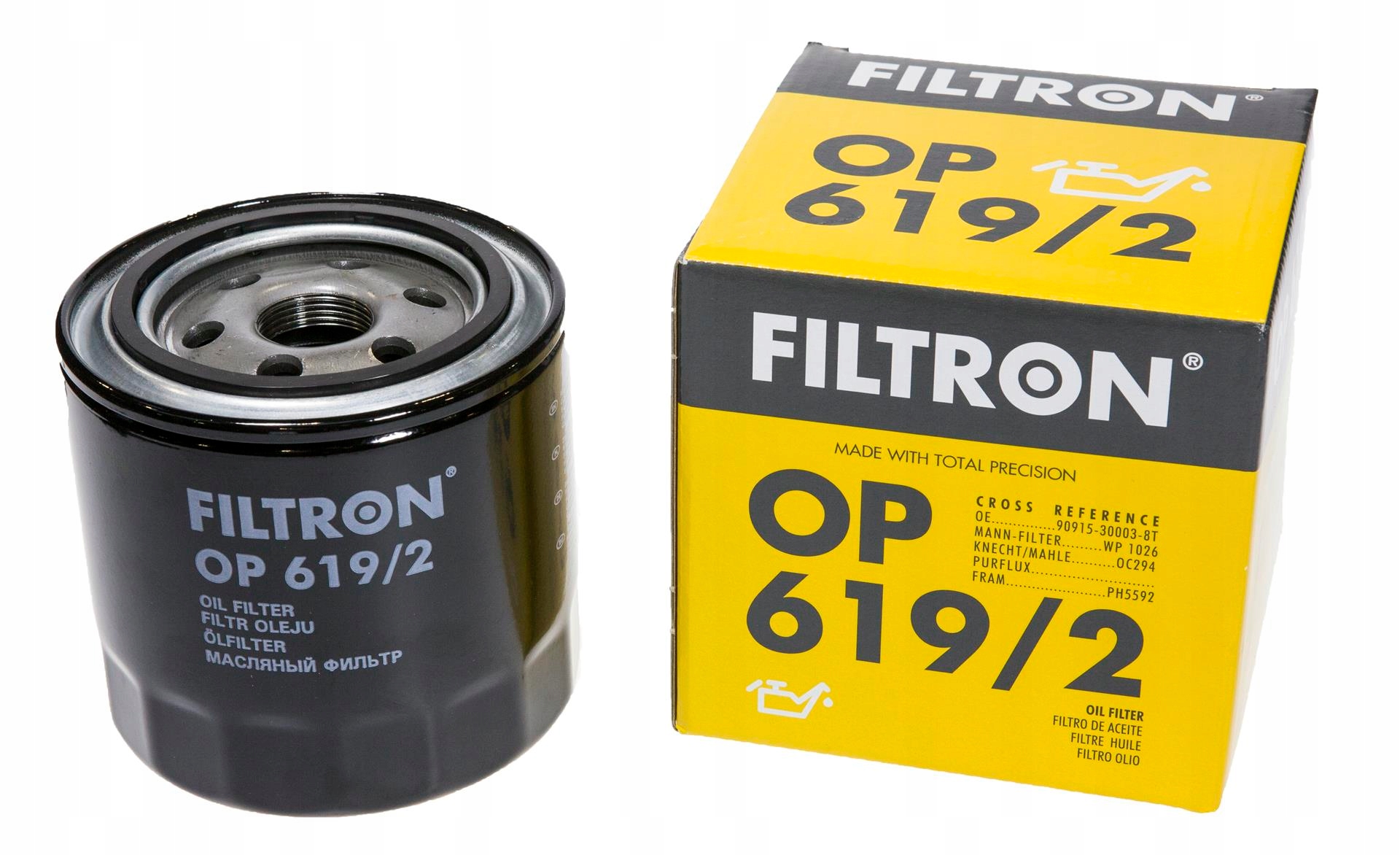 Filtr oleju Filtron OP 619/2 Stan opakowania oryginalne