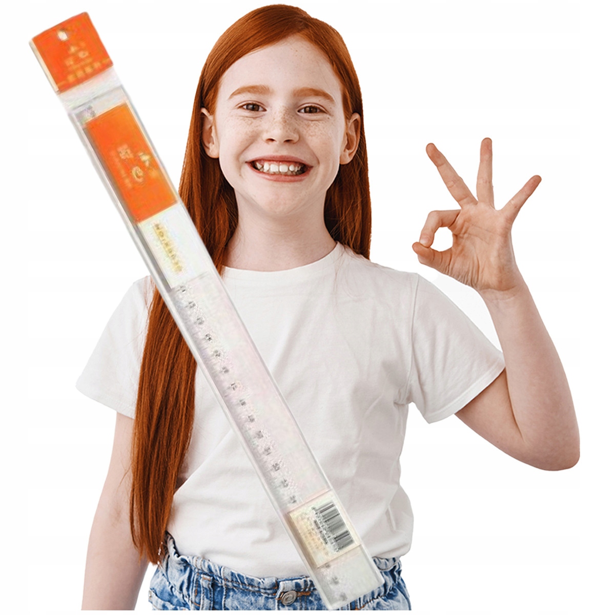 

Plastikowa Linijka Długa 50cm do Rysunku Figur