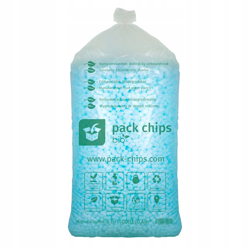 Wypełniacz EKO Chrupki Pack Chips 400L Niebieski EAN (GTIN) 5904555107052