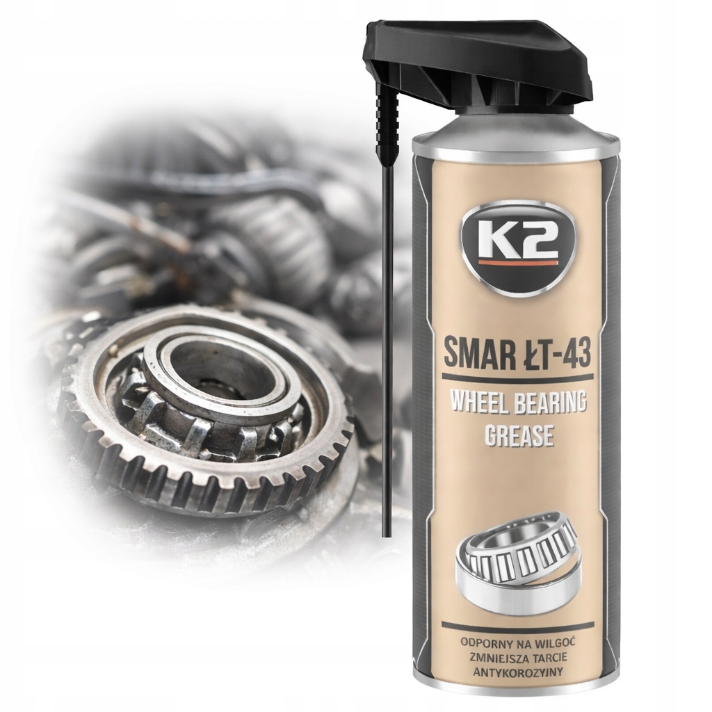 Smar do łożysk toczonych i ślizgowych K2 Smar ŁT-43 400ml