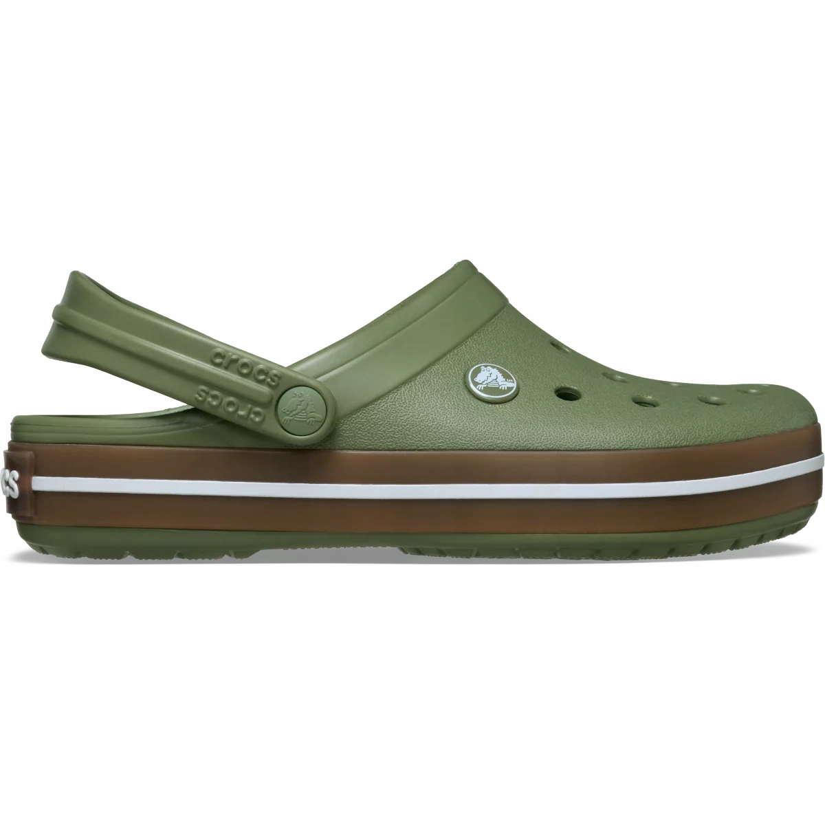 Pánské Pantofle Crocs Crocband Gum Clog 2127563BX Klasické Chodítka 42-43 M9