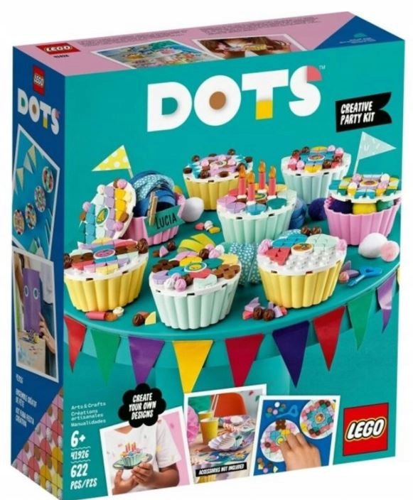 

Lego Dots Kreatywny zestaw z tortem 41926 urodziny
