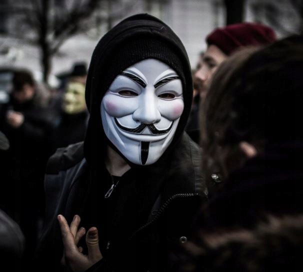 MASKA ANONYMOUS VENDETTA STOP ACTA HALLOWEEN karnawał przebranie strój EAN (GTIN) 6097337235216