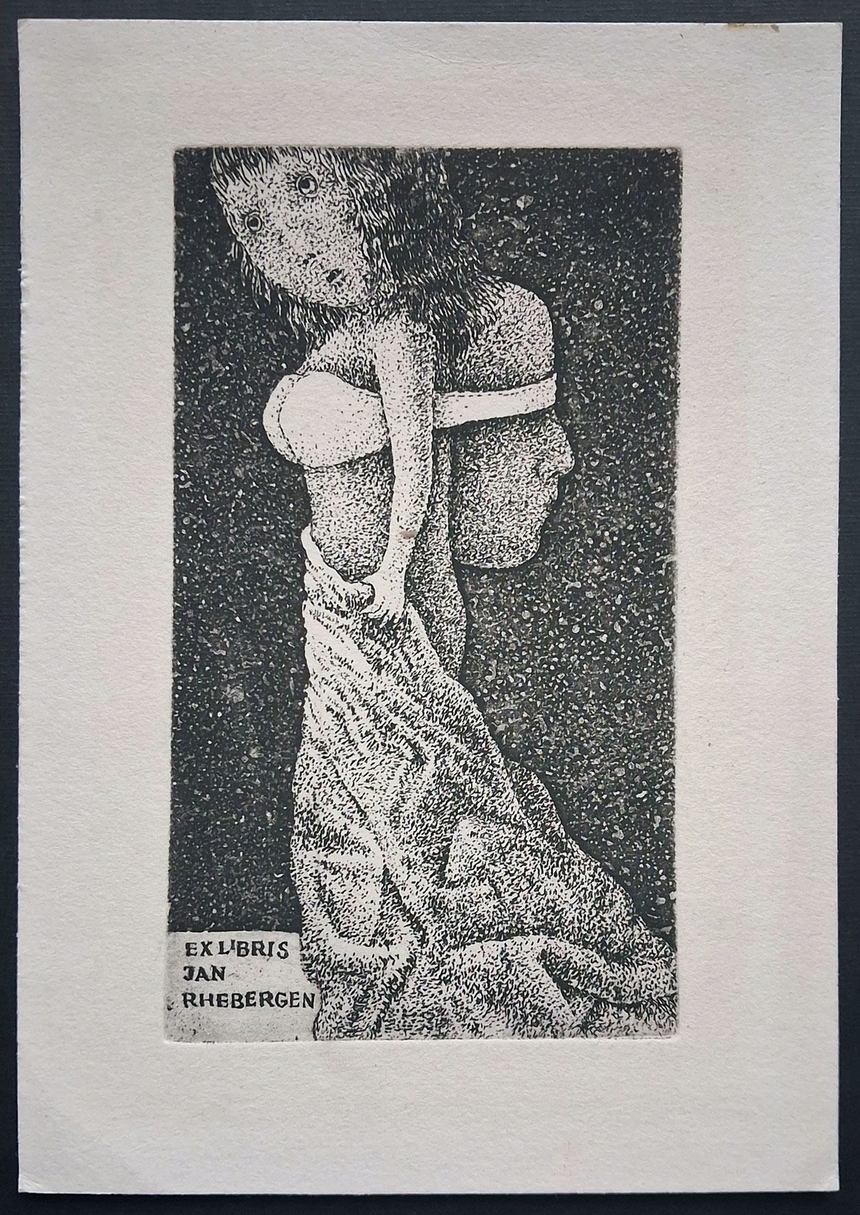 *KP* Eidrigevicius Stasys - Ex libris Jan Rhebergen, C3, 1980