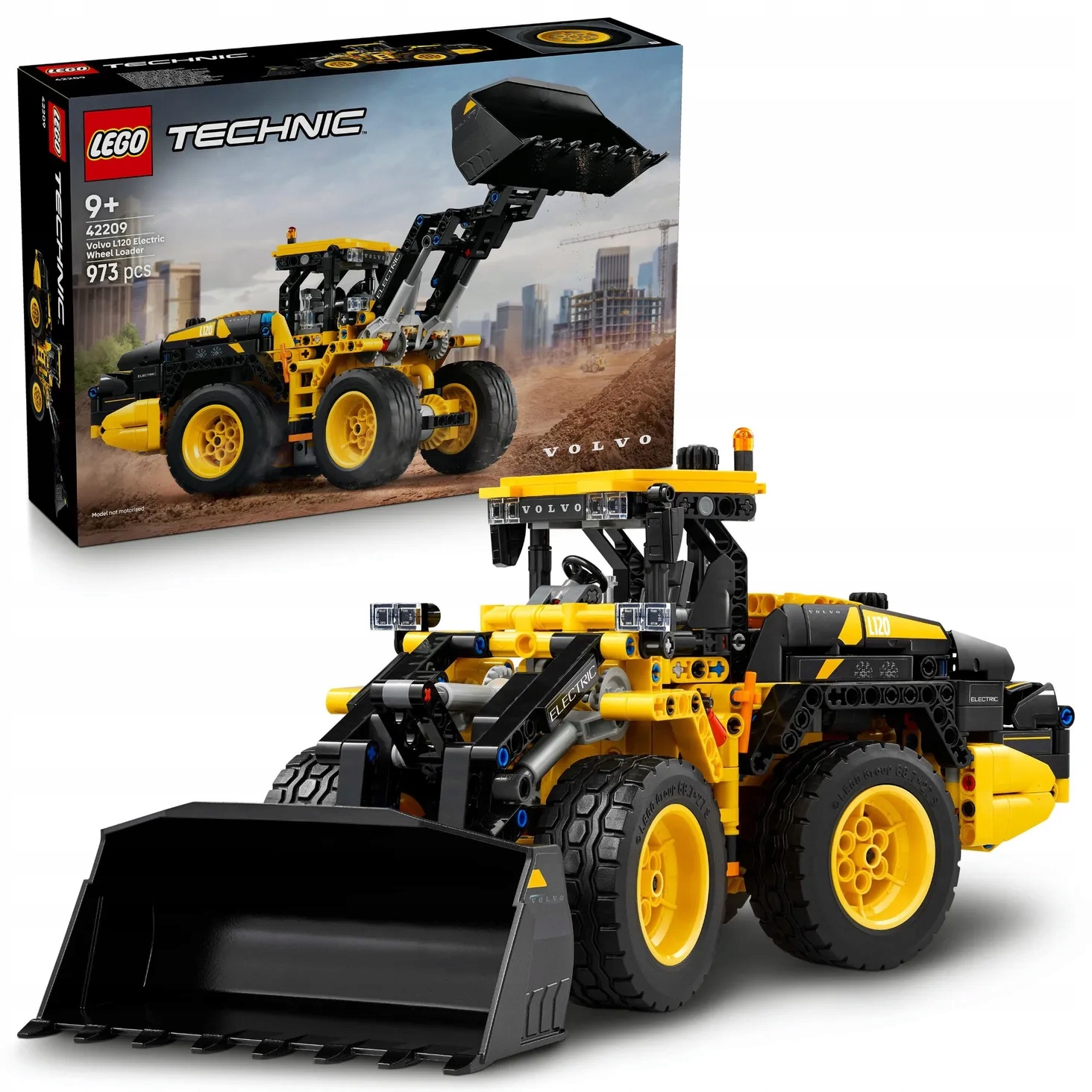 Lego Technic – Kolový nakladač Volvo L120 Electric