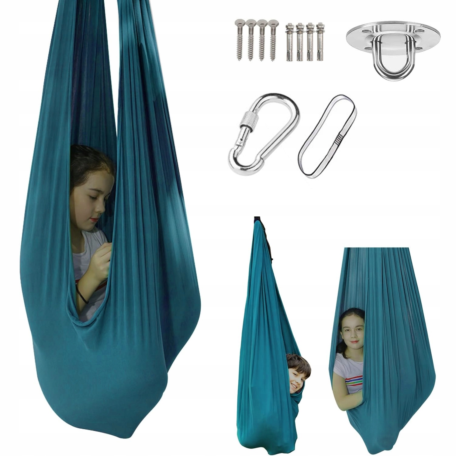 Akrobatická Houpací Síť Pro Děti 280*150 CM Pro Vzduchovou Jógu Pilates