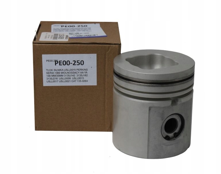 PE00-250 - ПОРШЕНЬ ДВИГУНА PERKINS AA YA СЕРІЯ 1000 100 ММ / 35 М