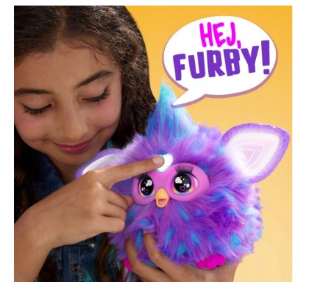 FURBY Interaktywna maskotka Fioletowa Hasbro F6743 Marka Hasbro