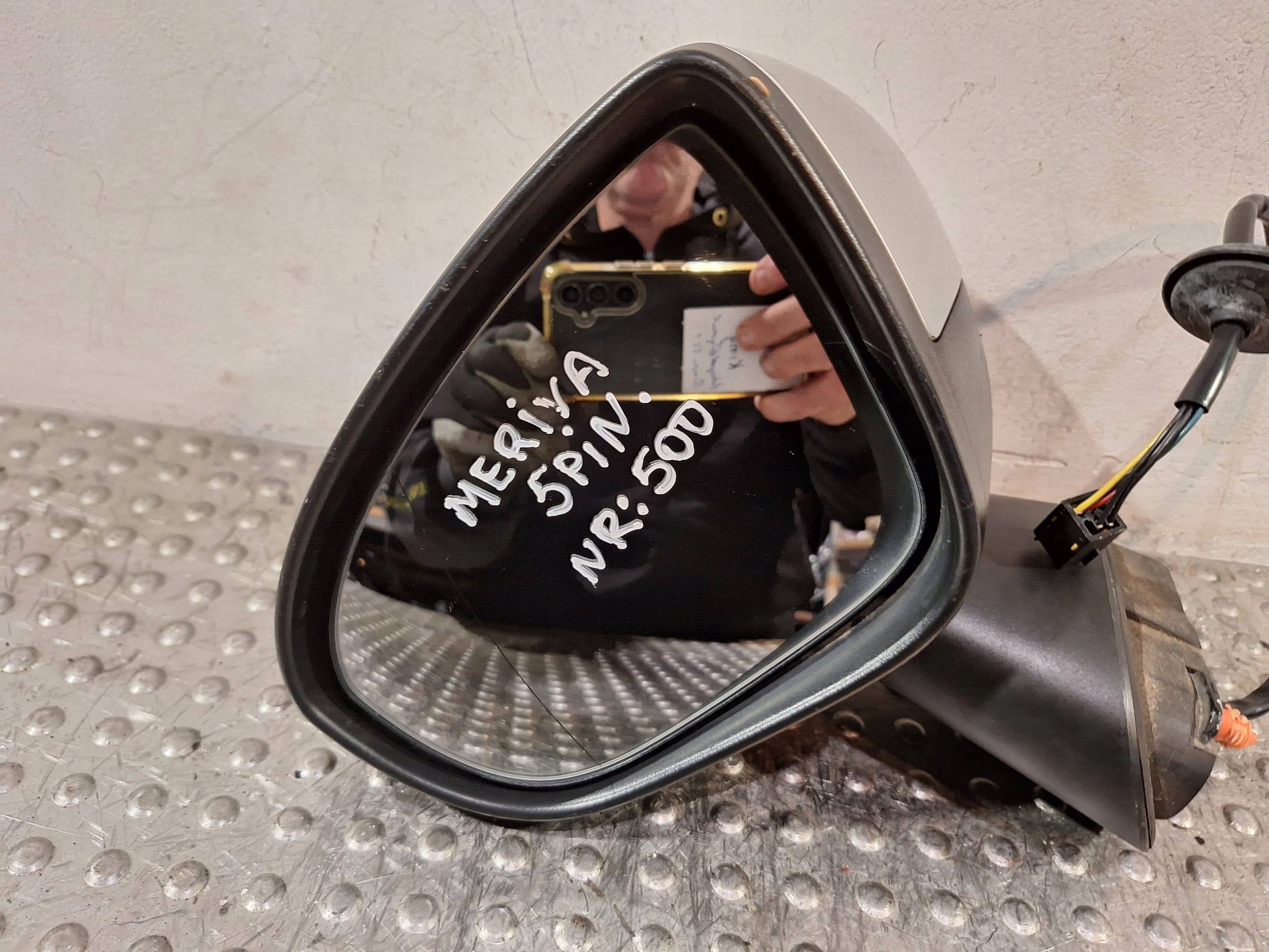 mirror exterior left 5 PIN OPEL MERIVA B 10