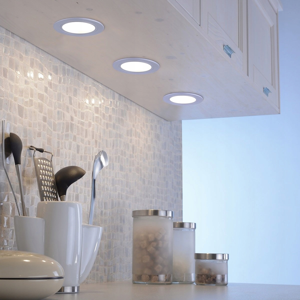 Paul Neuhaus 1150-95 Q-elli Led zapustené svietidlo, sada 3 kusov Zigbee