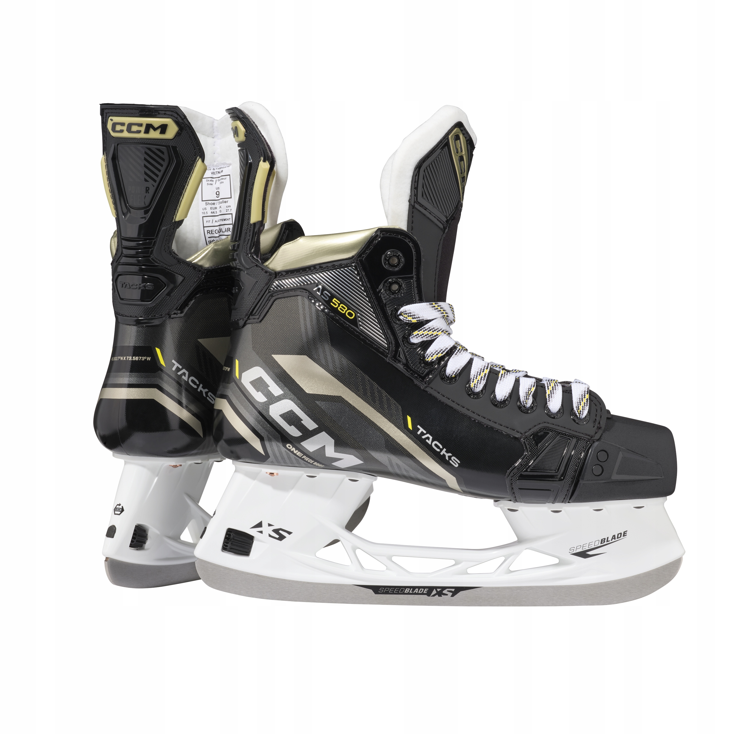 CCM Tacks AS-580 Senior Łyżwy hokejowe roz. Eu 45,5 Regular 28,5cm