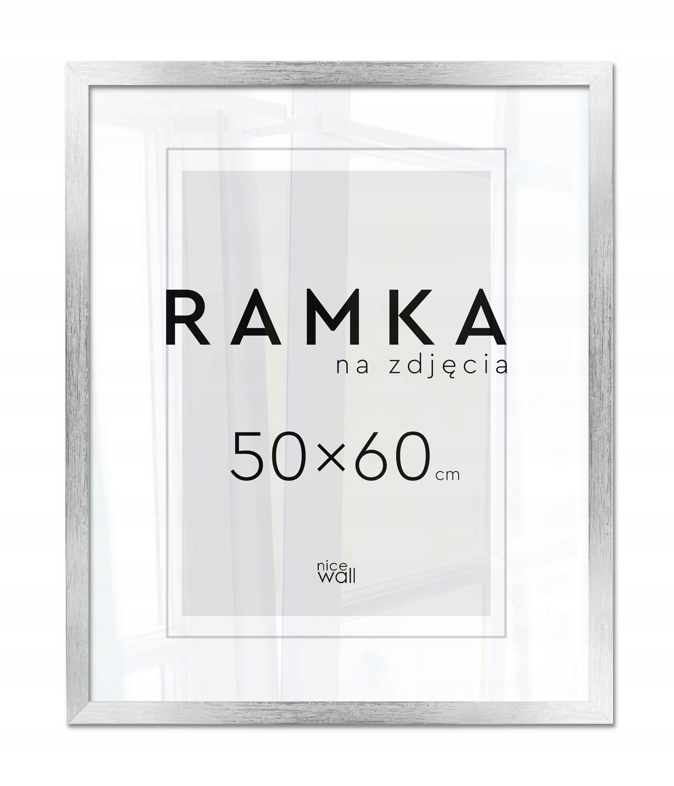 Rámeček Na Fotografie 50x60 Rámečky Na Fotografie Foto plakát 60x50 stříbrný