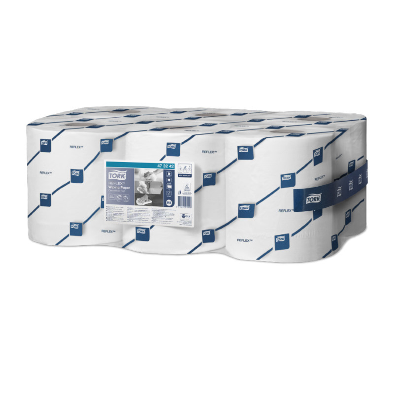 Tork Reflex 473242 Czysciwo papierowe w roli M4 x6 Producent code 473242