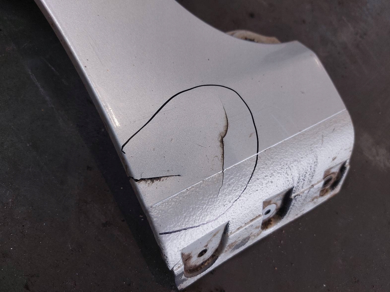 parafango sinistra Anteriore PEUGEOT 307 e EZR