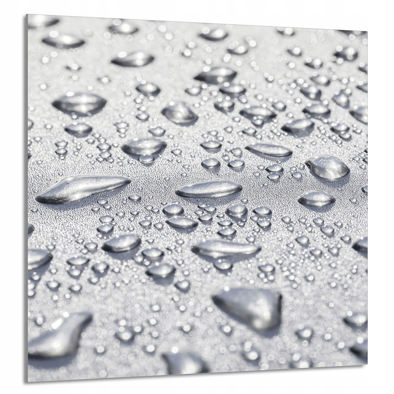 Skleněný Panel Do Kuchyně 60x65 Kapky Tvrzené Sklo