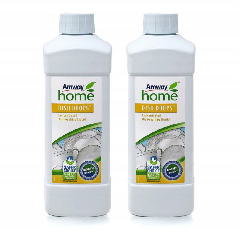 

2x Płyn do mycia naczyń Amway Dish Drops 1L