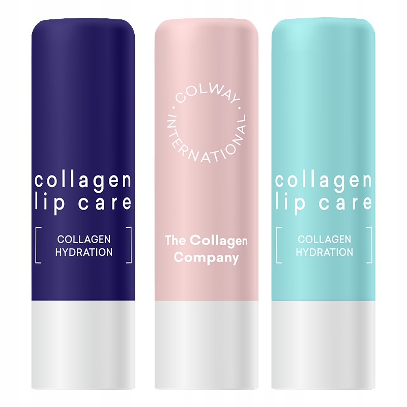 Kolagenová péče o rty Ochranné Rtěnky Colway 3 ks