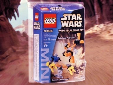 Lego Star Wars 4485 Sebulba's Podracer Mini 2003 rok