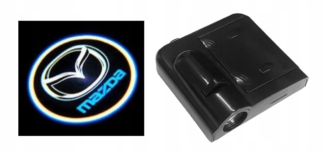 LED ЛОГОТИП проектор HD 3D бездротової MAZDA
