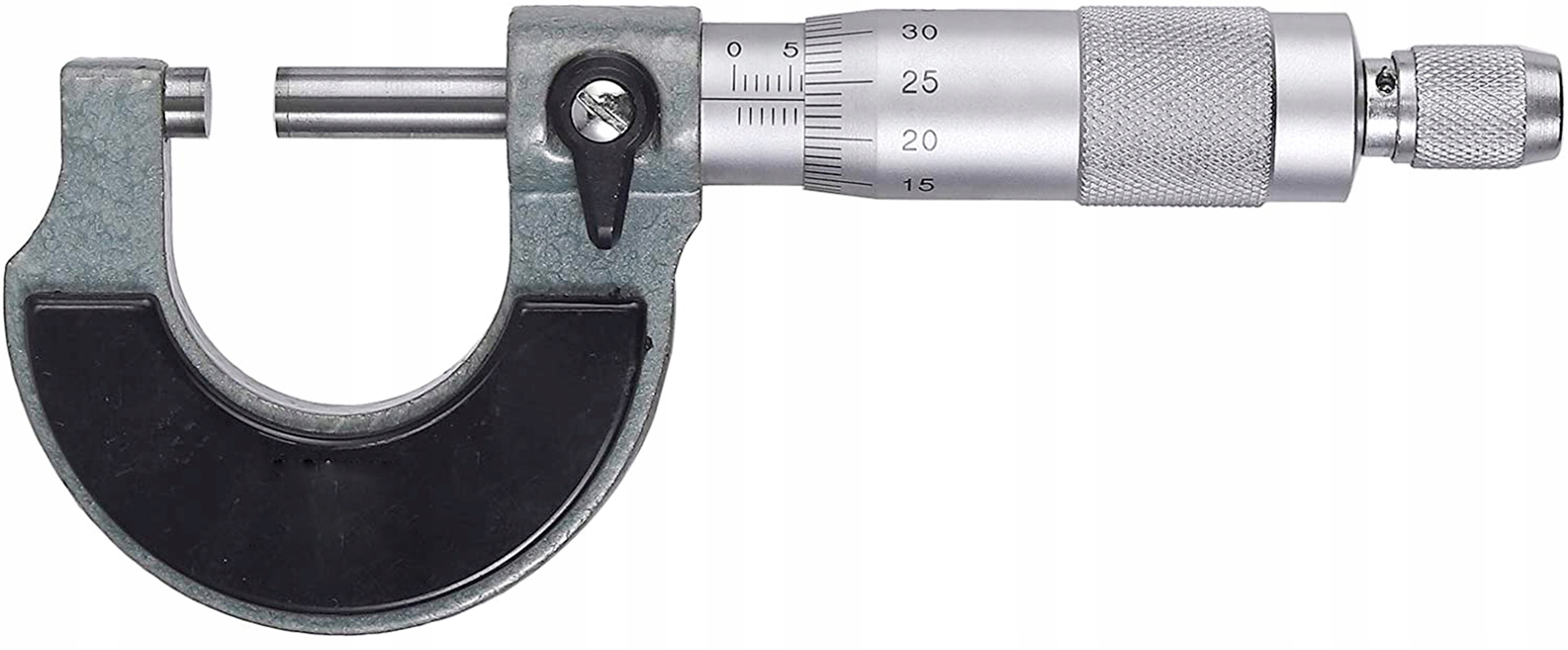 MIKROMETR NONIUSZOWY ZEWNĘTRZNY 0.01MM 0-25 MM ANALOGOWY ETUI EAN (GTIN) 5907737324988