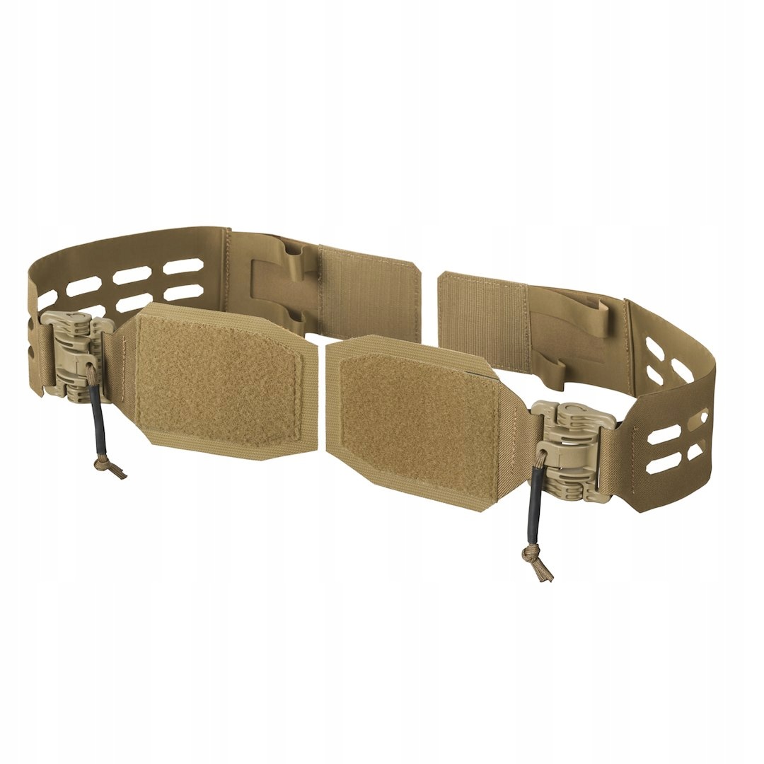 Skeletonizovaný nosný pás Slim Coyote Brown