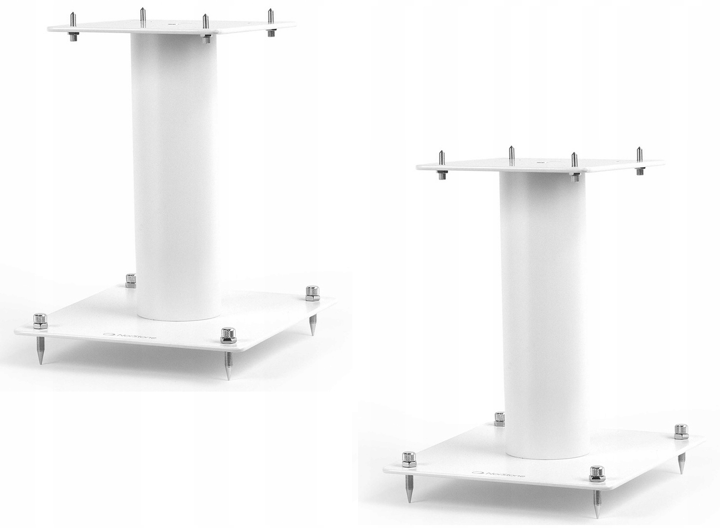 Norstone Ve Stylu Bílé Saténové, Stylové, Nízké Standy, Podstavce, Stojany