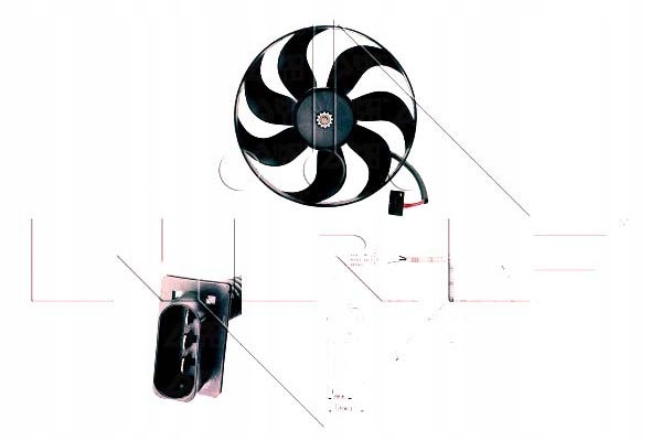 Nrf Ventilátor Chladiče Audi A3 1.8 T (8L1)