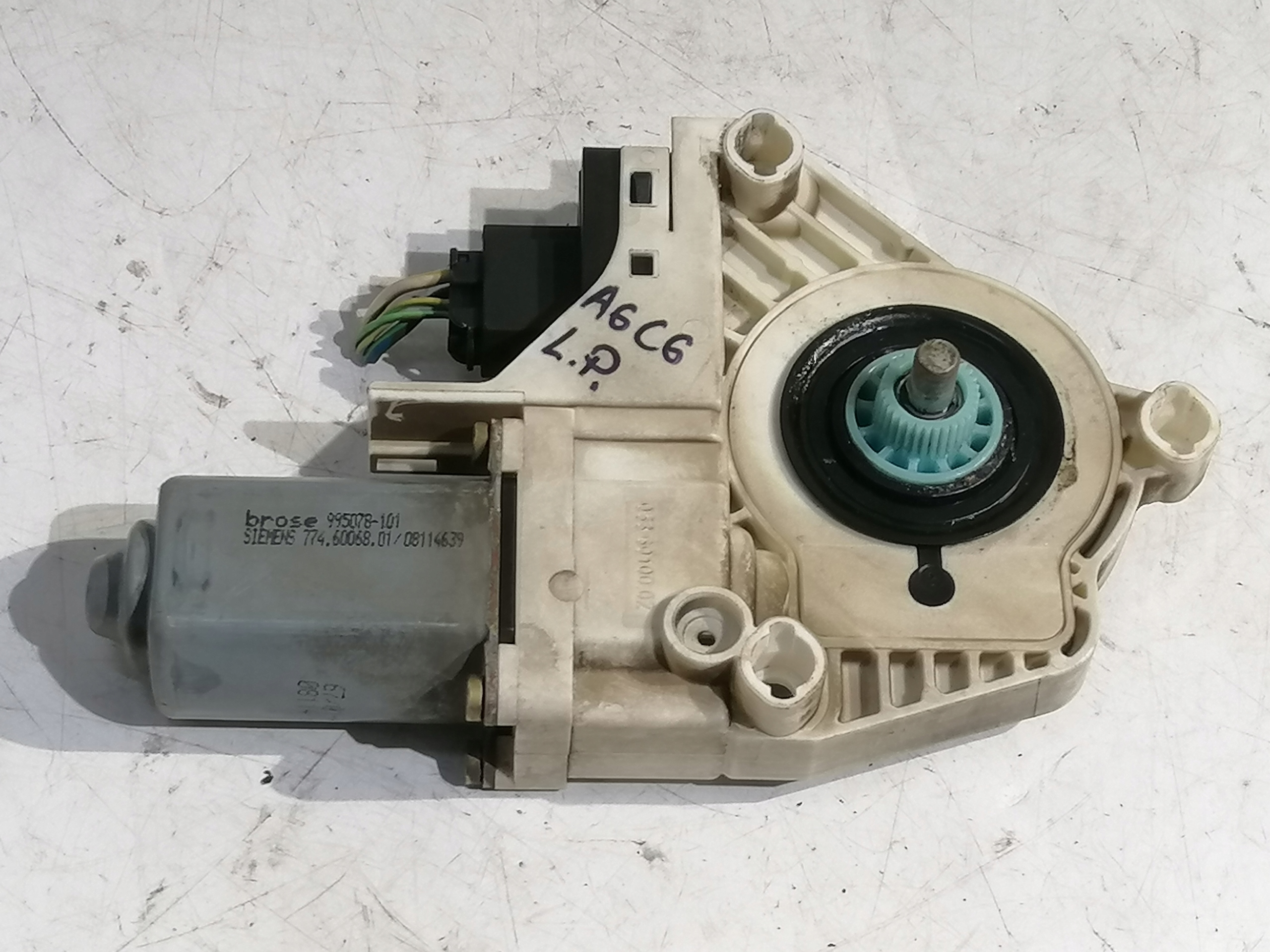 Audi A6 C6 mini motor module windows left front