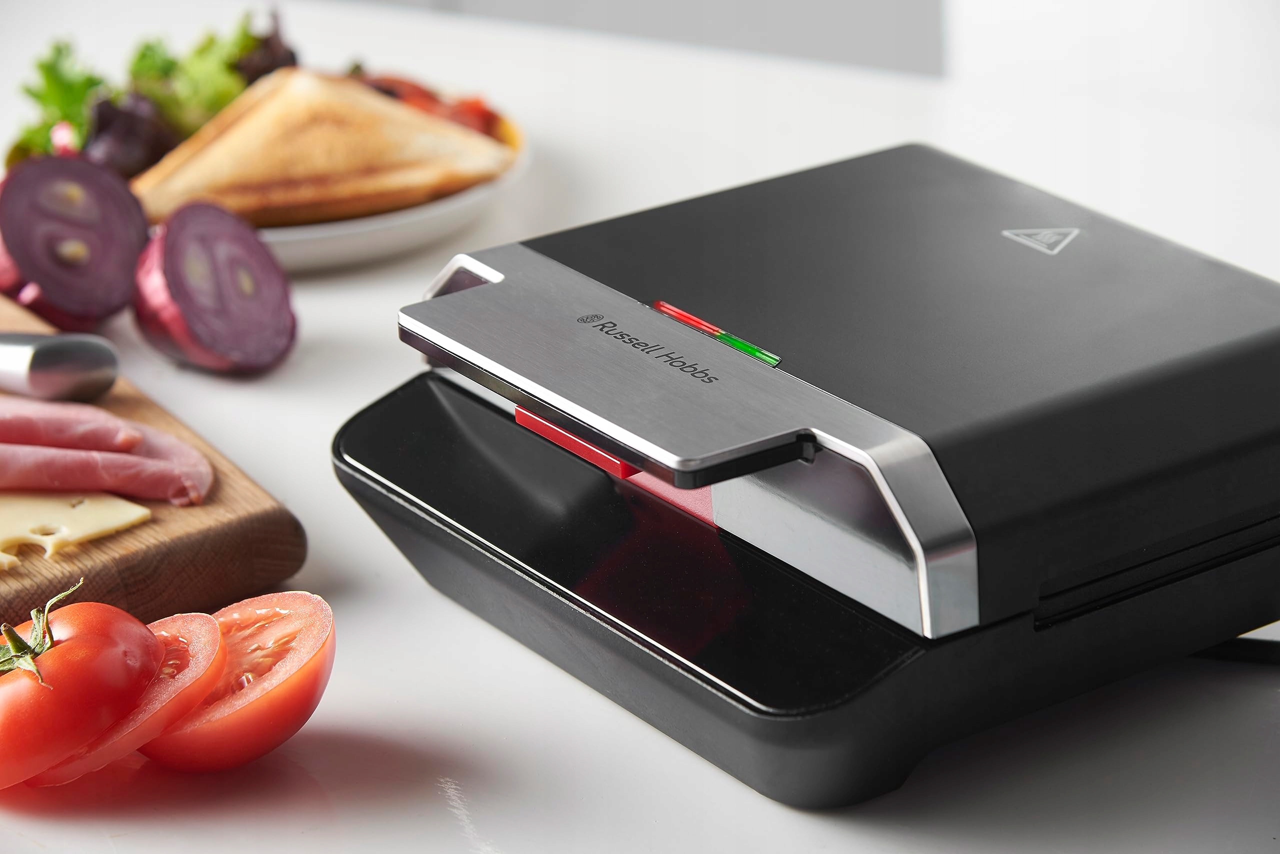 RUSSELL HOBBS Opiekacz Do Kanapek Antyadhezyjne Płyty Łatwe Czyszczenie — miniatura 9