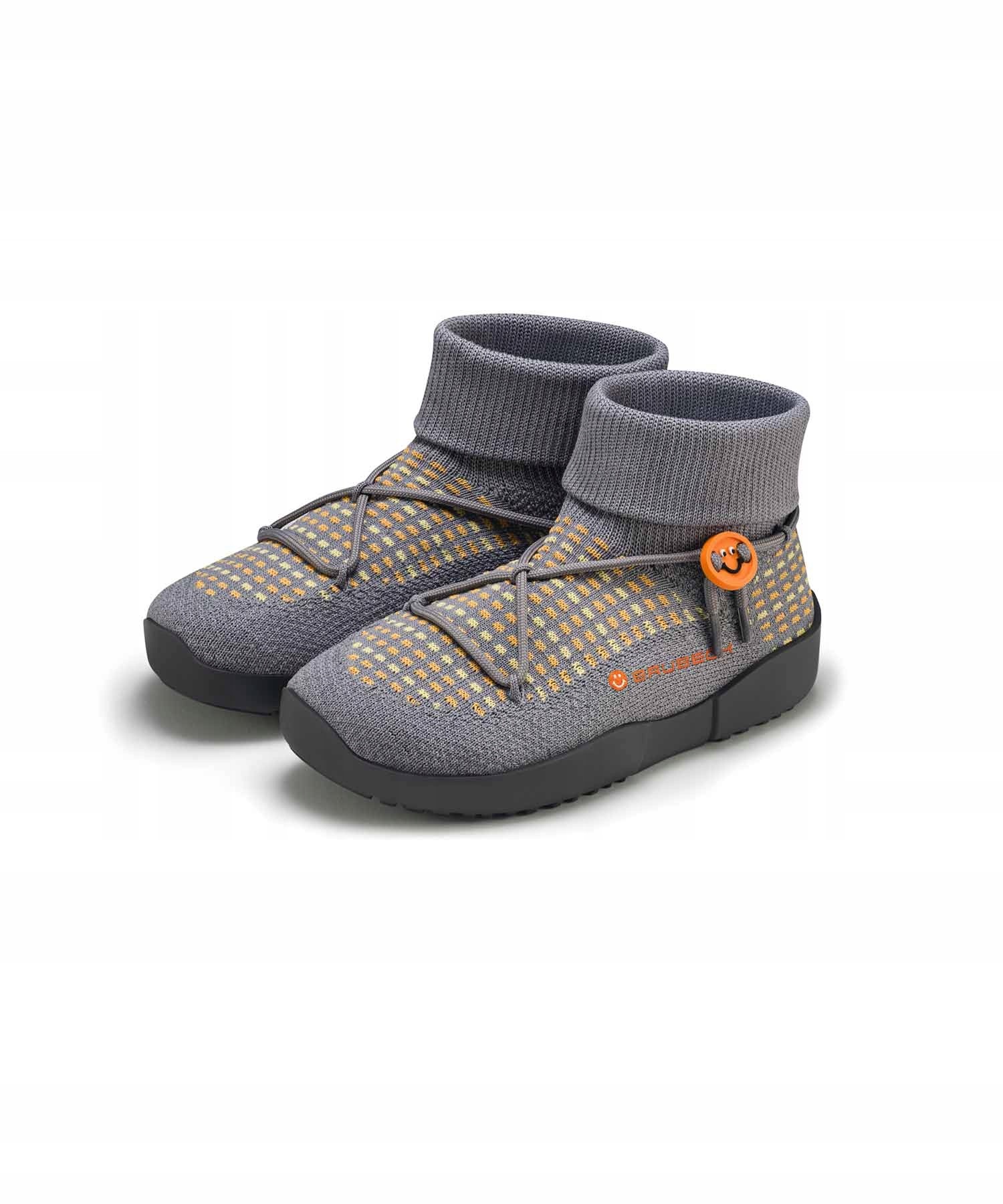 Dziecięce buty przejściowe Warm Merino Kids Brubeck, szary/grafitowy 30