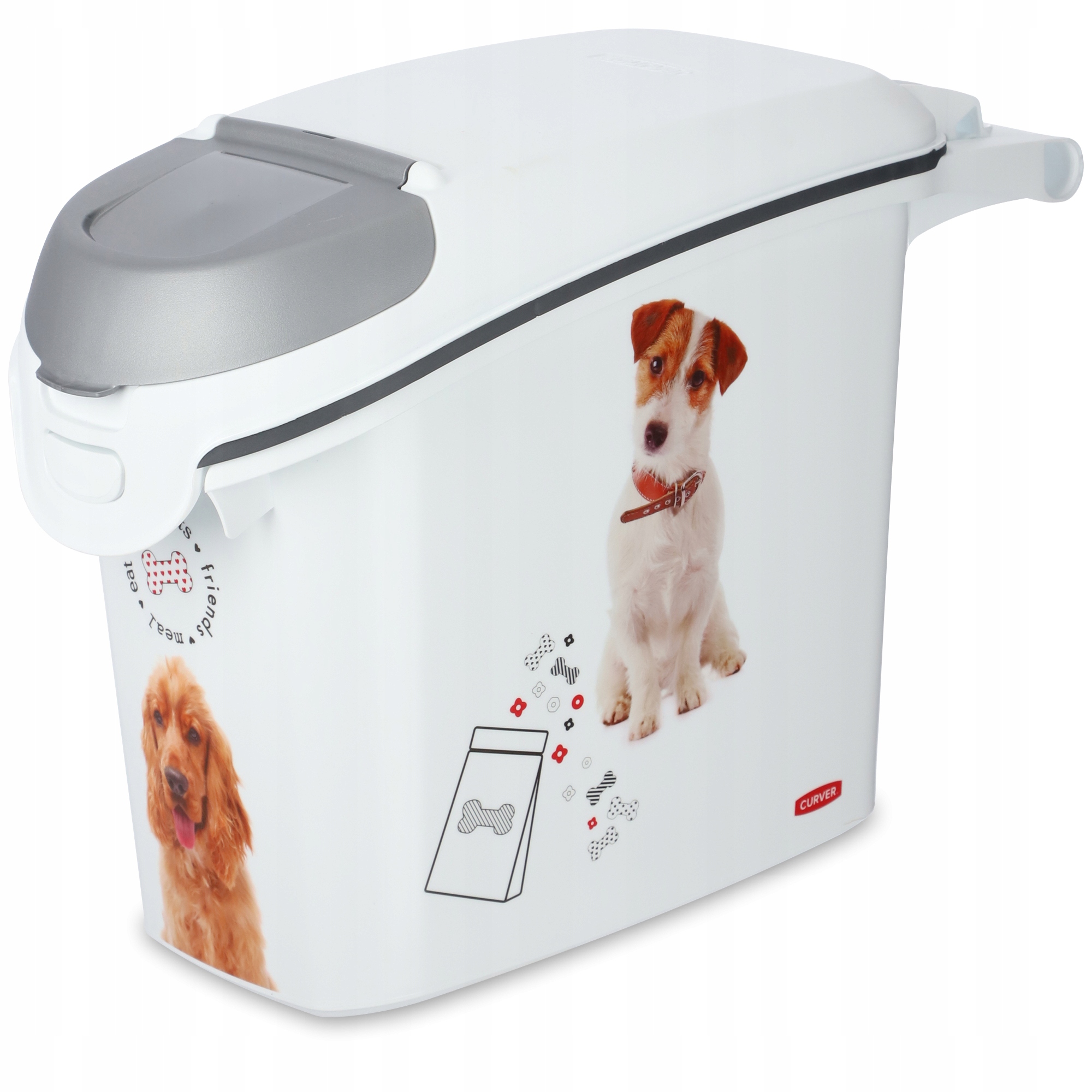 

Curver Pojemnik Na Karmę Dla Psa Kota 6 Kg 15L