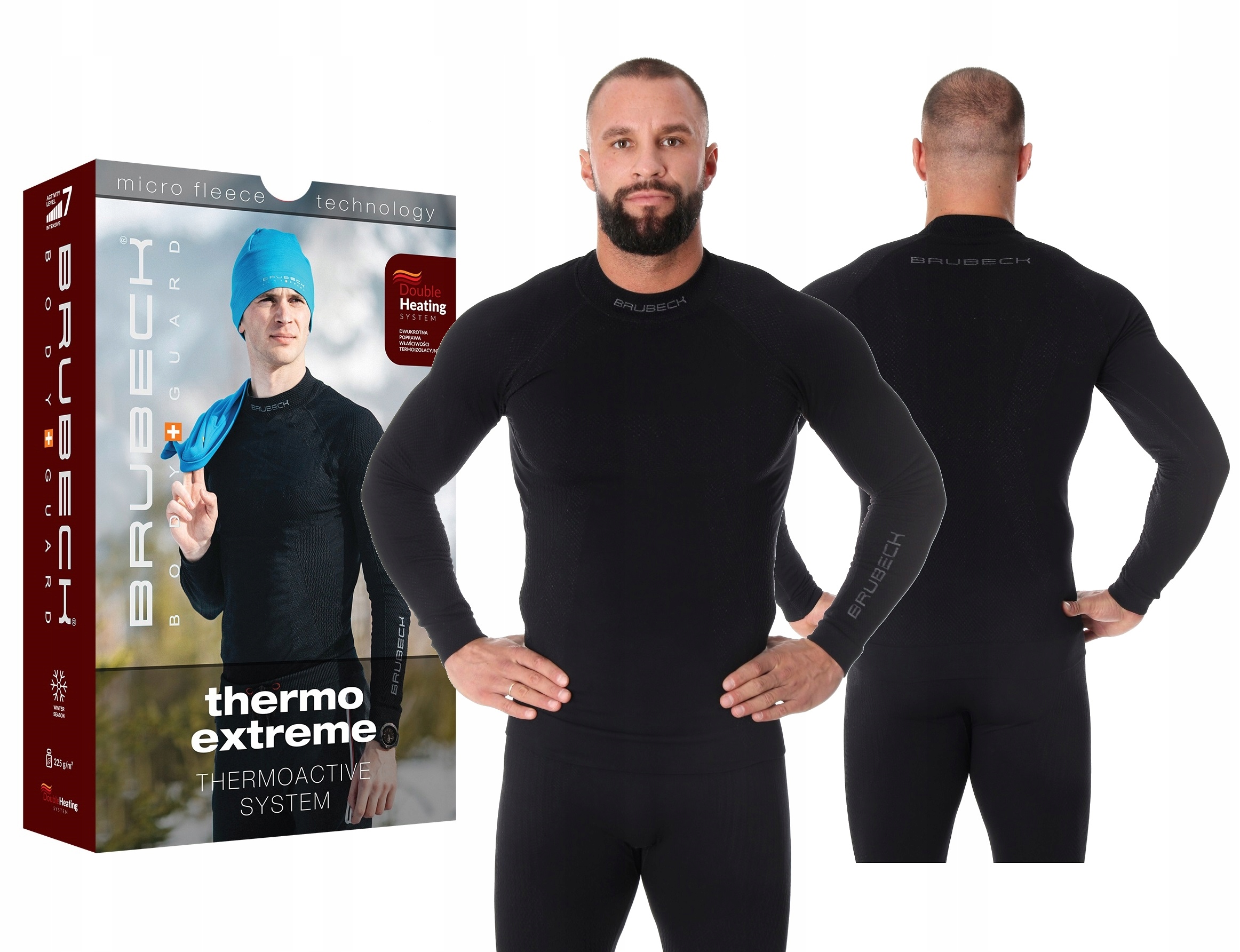 Brubeck Termoaktywna Koszulka Turystyczna -M