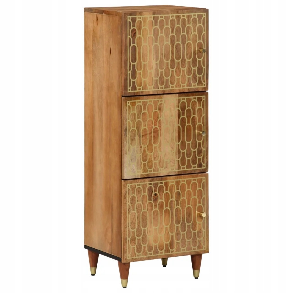 vidaXL Skříň highboard 40 x 33 x 110 cm masivní mangovníkové dřevo