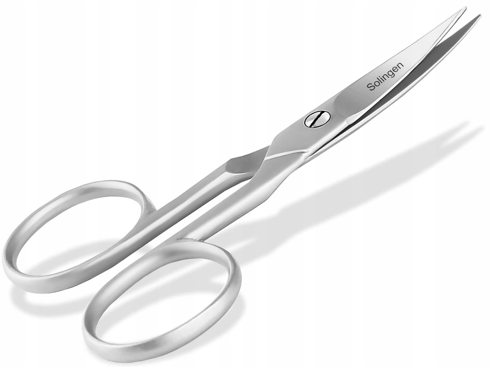 Profesionální nůžky na nehty 9,5 cm Ostrá špička, mírně zakřivená