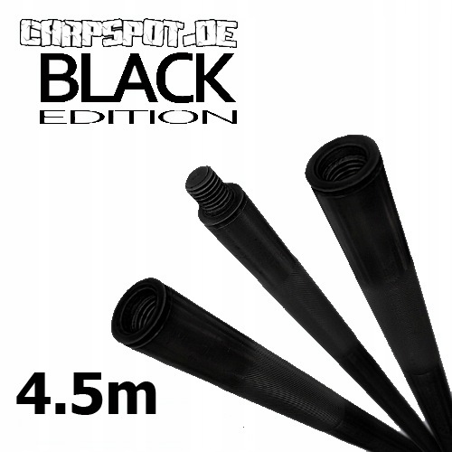 Carp Spot Czarna Tyczka Do Badania Dna 4.5m stukadło