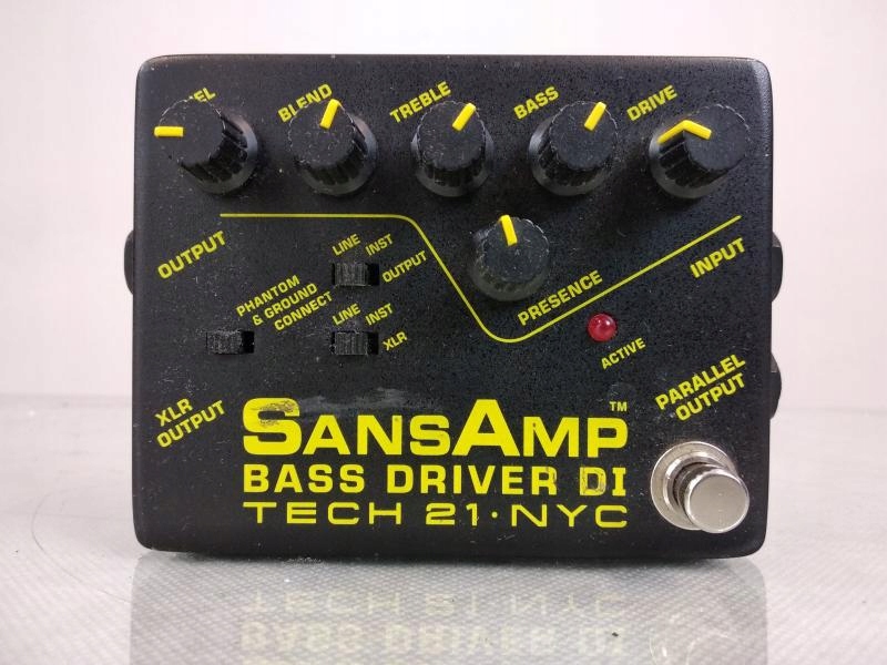 Tech21 Sansamp Bass Driver DI efekt basowy