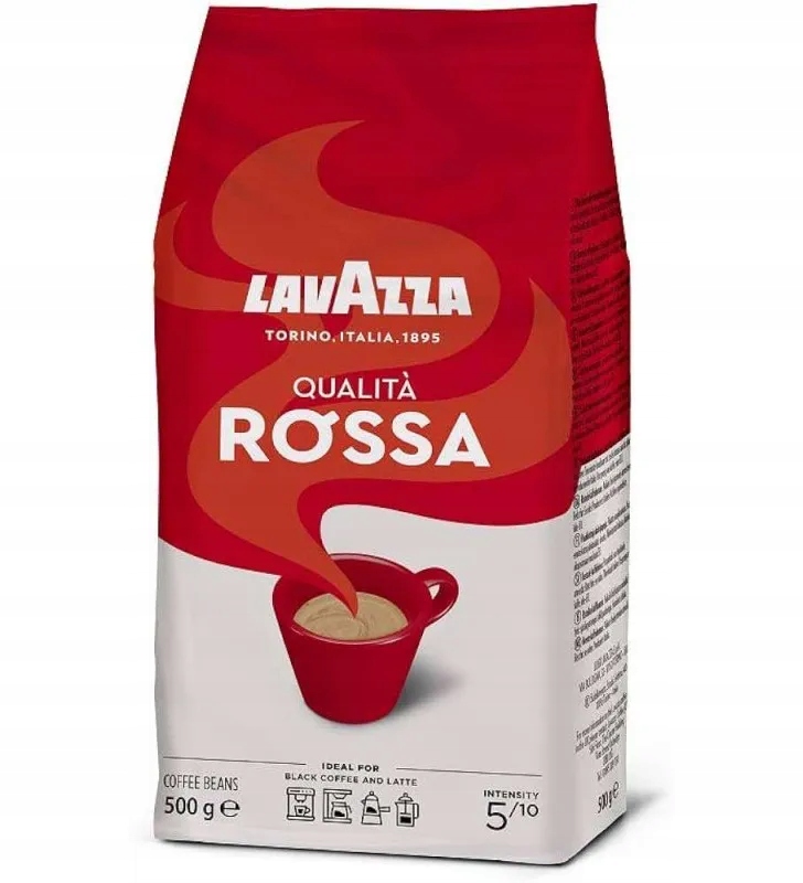 Kawa ziarnista Lavazza Qualità Rossa 1kg 70% Arabica 30% Robusta Vending
