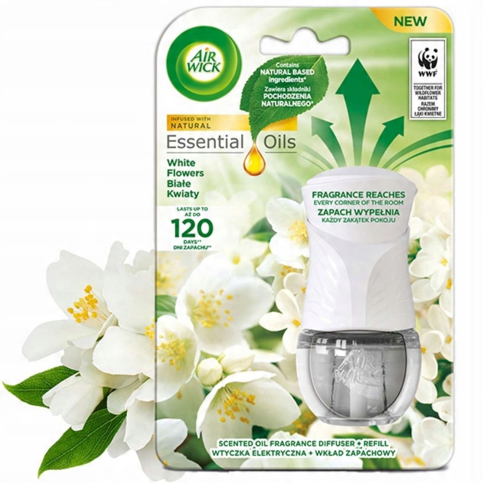 

Air Wick Urządzenie Białe Kwiaty Odświeżacz 19ml