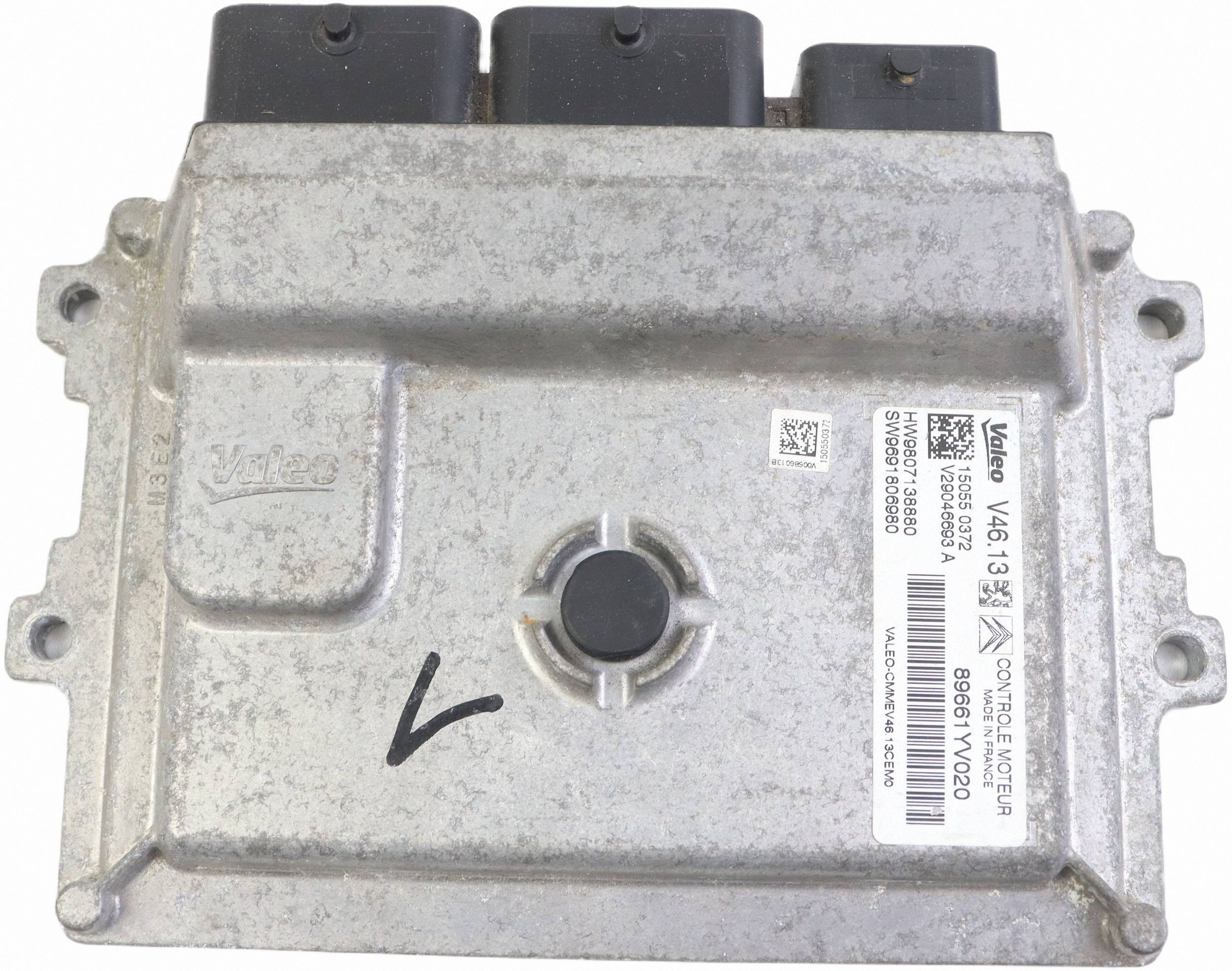 CITROEN C1 II module unité de commande électronique uce moteur 1.2 VTI 89661YV020 9807138880