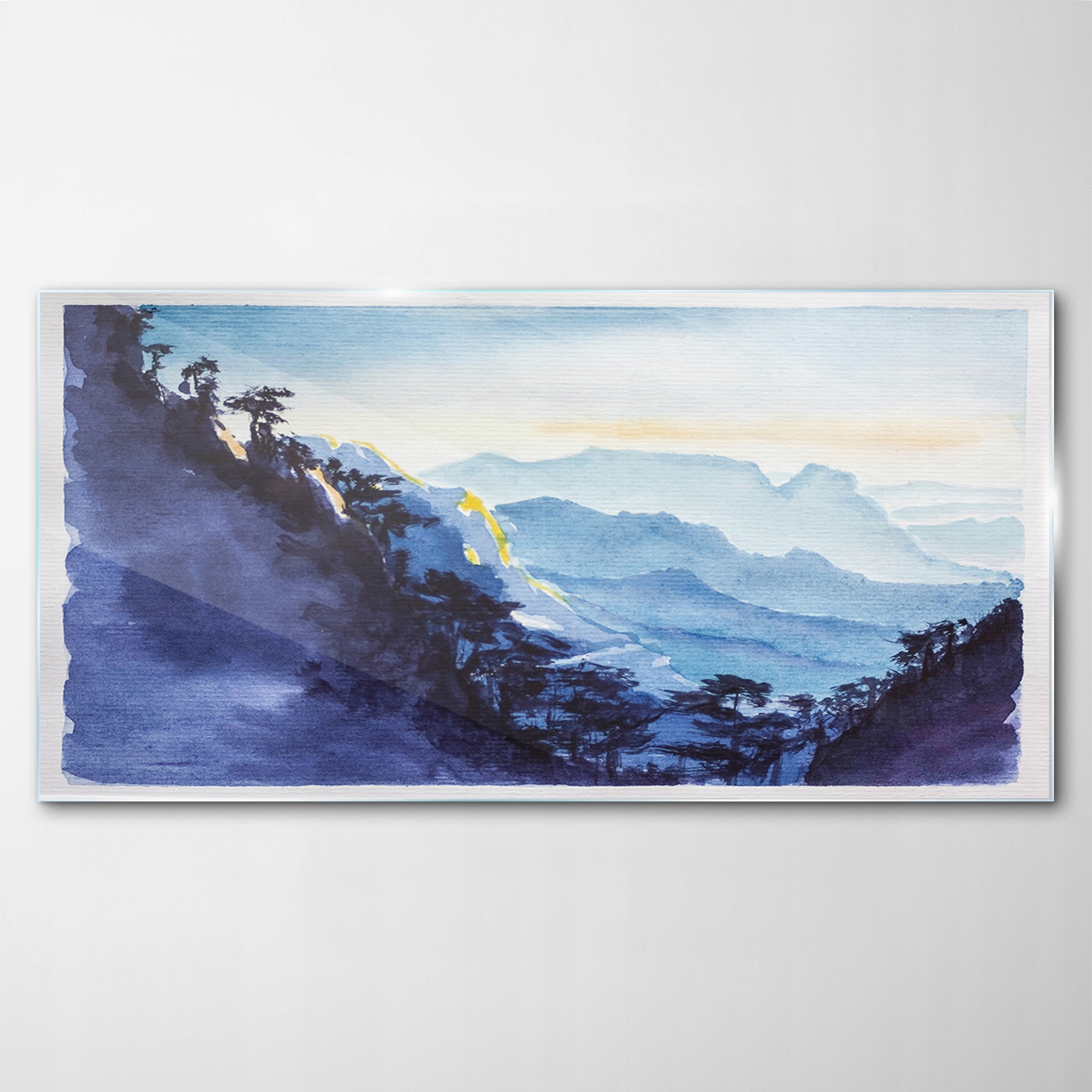 

Obraz Szklany Dekor Góry Drzewa Krajobraz 120x60